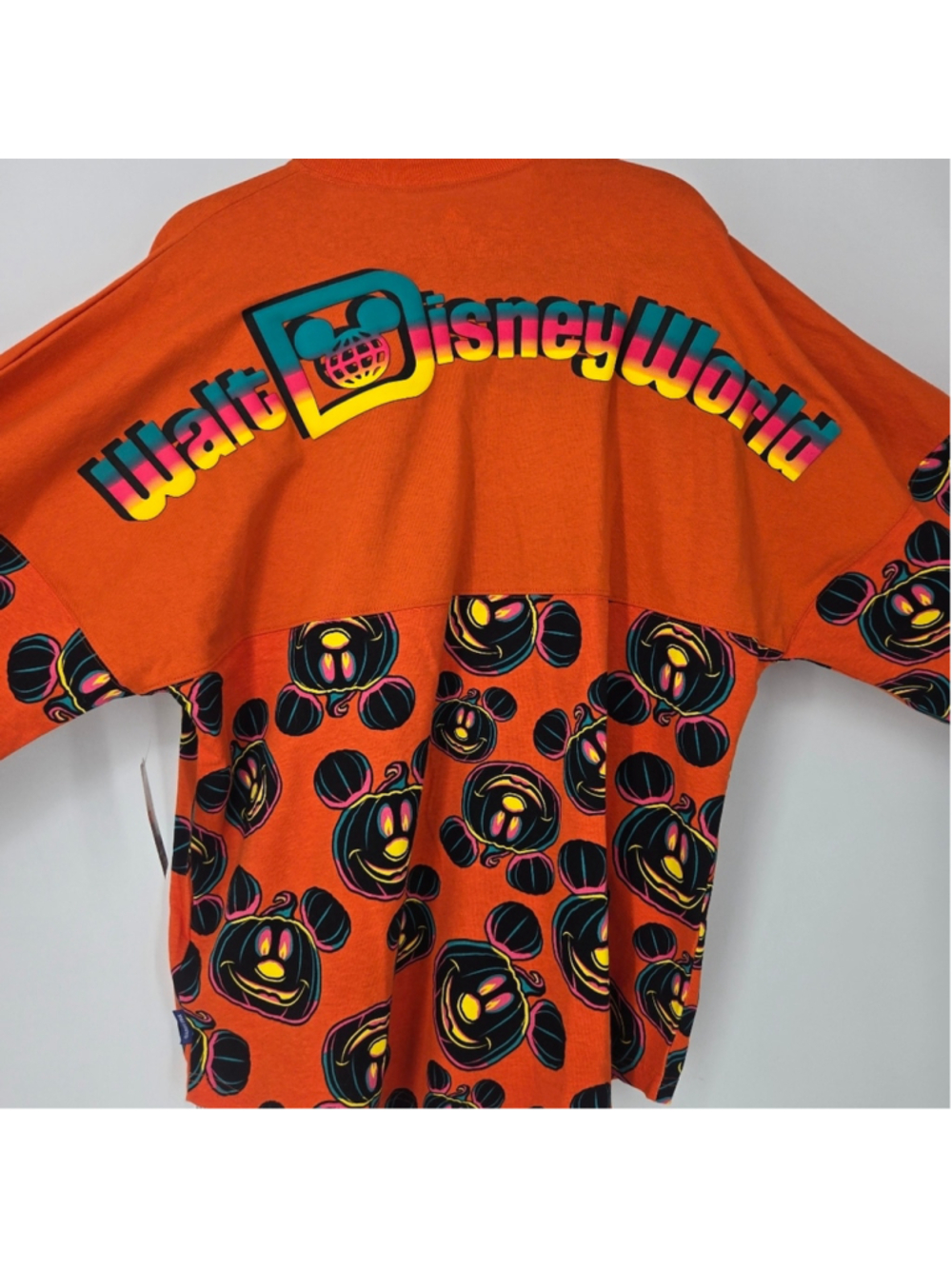 Disney World Halloween Spirit Jersey 2023 Mickey Pumpkin Large NWT Rare WDW